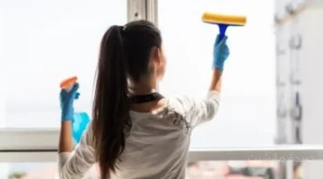 لماذا يترك تنظيف النوافذ خطوطاً مزعجة على الزجاج؟ 5 أخطاء شائعة هي السبب الحقيقي. 1